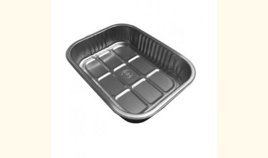 Microwaveable Aluminium Trays (178mm x 136mm) - 10 pack